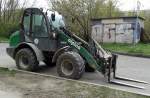 Kramer ALLRAD 750 Radlader der Fa.alpina am 04.04.14 Berlin-Pankow.