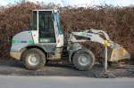 Leasingbaumaschine, ein LIEBHERR L 507 (Bj.2005), 26.03.11 Berlin-Blankenburg.