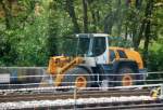 LIEBHERR 556 2plus2 Radlader, 18.05.11 Berlin-Baumschulenweg.