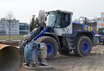 LIEBHERR 550 Radlader der Fa.