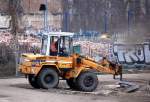 Die �ltere Variante eines LIEBHERR 506 Radladers der Fa.