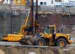 VOLVO L110E am 15.10.08 Gro�baustelle Spandauer Damm Br�cke.