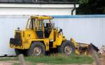 Ein �lterer ZEPPELIN Z908 Radlader N�he S-Bhf. Berlin Gr�nberglallee, 01.08.13