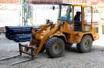Ein Zettelmeyer ZL 602 der Baufirma MAX B�GL am 30.04.09 beim Neubau der Spandauer damm Br�cke Berlin.
