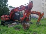 FH (Fiat-Hitachi) EX 165W Mobilbagger der Fa.