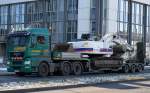 MAN TGX 26.480 mit Schwerlasttransport der Fa.