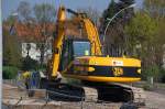 Raupenbagger JCB JS200 der Fa.