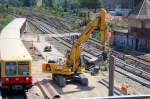 Ein KOMATSU PC240NLC Raupenbagger Namens  ALWIN  der Fa.