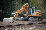 Ein LIEBHERR 904 Litronic der Fa.