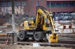 Zweiwegebagger LIEBHERR 900 der Fa.