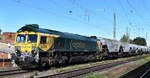 FDE – Freightliner DE GmbH, Berlin [D] mit der geleasten BRLL Lok  653-09  [NVR:  92 80 1 266 119-7 D-BRLL ] und einem Getreidezug am 24.09.25 Höhe Bahnhof Magdeburg-Neustadt.