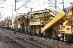 P&T Gleisschotterreinigungsmaschine RM 801-2 der DB Bahnbau Gruppe am 22.03.12 Bhf.