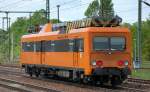 Nachschuss des ORT 708 330-4 bei der Durchfahrt im Bhf.