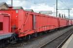 Spezialwagen-Einheit des Tunnelrettungszuges der am DB Werk Fulda statiniert ist, bestehend aus Transportwagen-Nord mit der Nr.