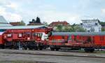 DB Netz Notfalltechnik Kranschutzwagen vom  Kranwagen Krupp Ardelt  Bullus III  mit der Nr.