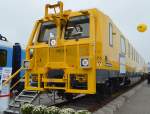 Plasser & Theurer hat den neuen Gleismesstriebzug (GMTZ) für die DB Netz Instandhaltung 725/726 101 auf der Inno Trans 214 vorgestellt, 26.09.14