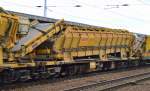 Eine P&T Materialförder- und Siloeinheit Typ MFS-100 der DB Bahnbau Gruppe (MFS 106) am 19.06.15 Bhf.