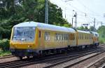 DB Netz Instandhaltung mit Messzug zur Fahrwegmessung angeschoben von 218 392-9 am 24.07.15 Berlin-Hirschgarten.