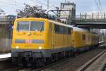 Nachdem in der vorigen Woche die 218 392-9 der DB Netz mit ihrem Schienenmesszug in unserer Region tätig war ist nun diese Woche 111 059-2 der DB Systemtechnik dran mit ihrem Messzug, inwieweit