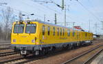 DB Netz Instandhaltung mit 719 301/720 301 Fahrwegmesszug fuhr kurz im Bf.