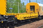 DB Bahnbau Gruppe mit diesem Schutzwagen mit der Nr.