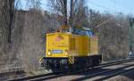 DB Netz Instandhaltung 203 308-2 Richtung Nordosten am 13.03.14 Berliner Innenring Höhe Jungfernheide.