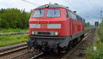 DB Fahrwegdienste mit 218 272-3 am 27.07.17 Bf. Berlin-Hohenschönhausen.