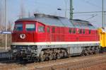 Noch mal eine Nahaufnahme der in klassischer Farbe strahlenden Ludmilla 232 223-8 (Lugansk Bj.