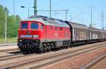232 534-8 mit ganzzug Schiebewandwagen, 28.06.11 Bhf.