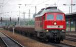 232 469-7 mit Schotterzug am 18.07.12 Bhf.