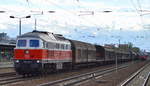 232 512-4 mit gemischtem Güterzug am 11.04.17 Bf.