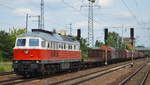 232 045-5 mit einem gemischten Güterzug am 27.06.16 Bf.