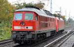 233 112-2 am Haken von 152 031-1 Richtung Karower Kreuz Berlin, 16.10.14