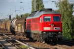 233 127-0 mit gemischtem G�terzug, 04.06.10 Berlin-Karow.