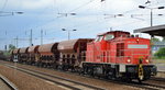 298 327-8 mit gemischtem Güterzug (Übergabezug) am 02.08.16 Bf.