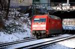 101 076-8 am 15.03.13 Stra�enunterf�hrung Berlin Sch�nhauser Allee.