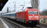 EC 379 mit 101 041-2 Richtung Berlin-Gesundbrunnen am 24.03.14 Berlin-Karow.