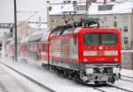 112 139 mit dem Werbeslogan  otto hat zugkraft  der neuen IRE Linie des Magdeburg-Berlin-Express unterwegs zum Berliner Hbf.