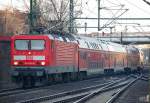 114 031-8 mit dem RE3 Richtung Stralsund kurz vor der Einfahrt Bhf.