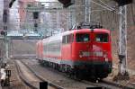 PbZ gezogen von einer 120�r mit hinten dran 115 459-0 am 08.03.13 S-Bhf.