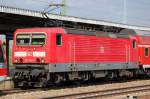 143 193-1 mit dem RB14 nach Nauen im Bhf.