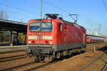 143 840-7 am 06.11.17 Durchfahrt Bf.