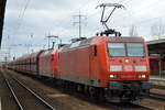 Doppeltraktion 145 050-1 + 175 062-6 mit Erzzug am 01.03.17 Bf.
