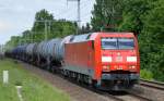 152 112-9 mit Kesselwagenzug am 21.05.15 Röntgental b.