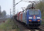 Doppeltraktion 152 138-4 + 152 ???-? mit Erzzug (leer) am 31.03.17 Bf.