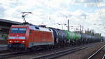 152 050-1 mit Kesselwagenzug am 06.04.17 Bf.