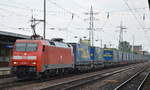 152 031-1 mit KLV-Zug (LKW WALTER Trailer) am 28.06.17 Bf.