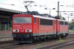 155 229-8 hat 140 791-5 am Haken und durchf�hrt den Bhf.
