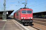 155 236-3 mit 233 127-0 am Haken am 23.07.12 Bhf.