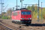 155 237-1 am 17.10.12 Durchfahrt Bhf.